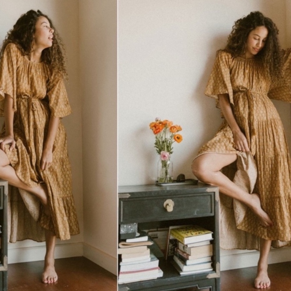 Sorell Doen dress in golden - Picture 1 of 11